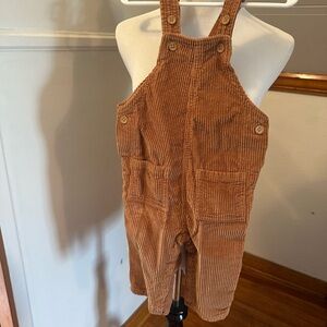 Brown Corduroy Overalls little co Lauren Conrad 18 month toddler boy